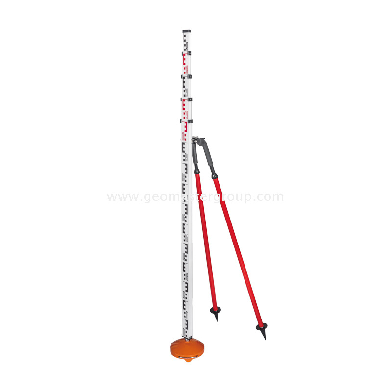 Tige de nivellement en aluminium