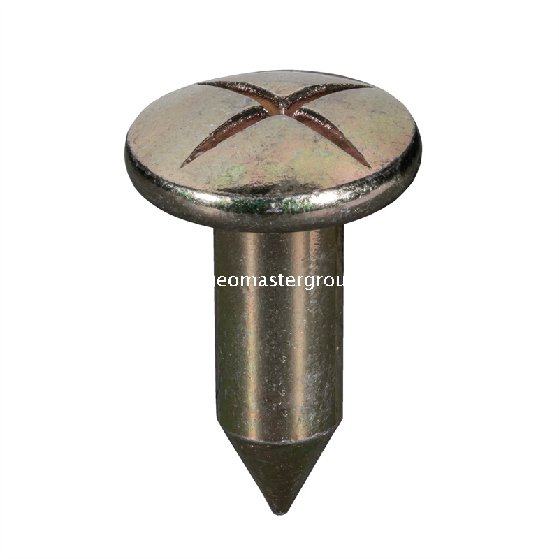 Clou d'enquête en acier