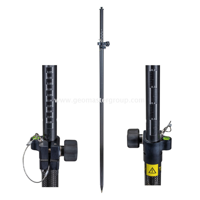 Poteau robotique Al & Carbone (2,6 m, PinLoc4) 
