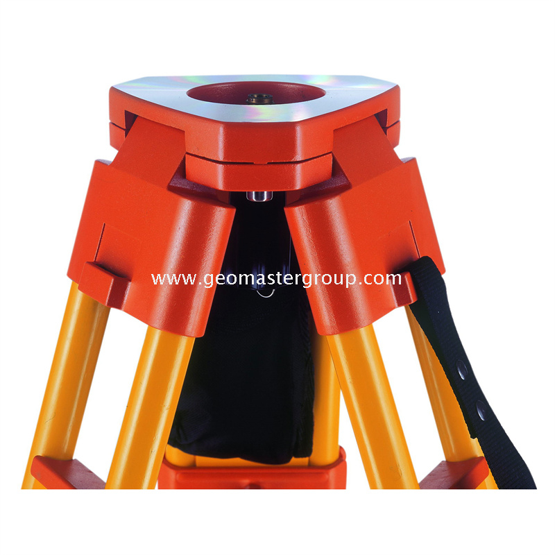 Trépied en bois (trou à main unique, serrure de torsion)