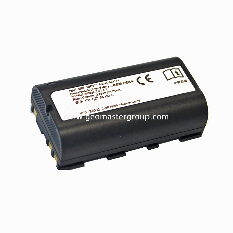 Batterie d'arpentage au lithium (7,2 V, 3,45h, 24,84Wh)