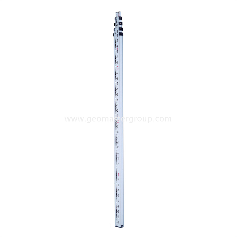 Tige de nivellement en aluminium