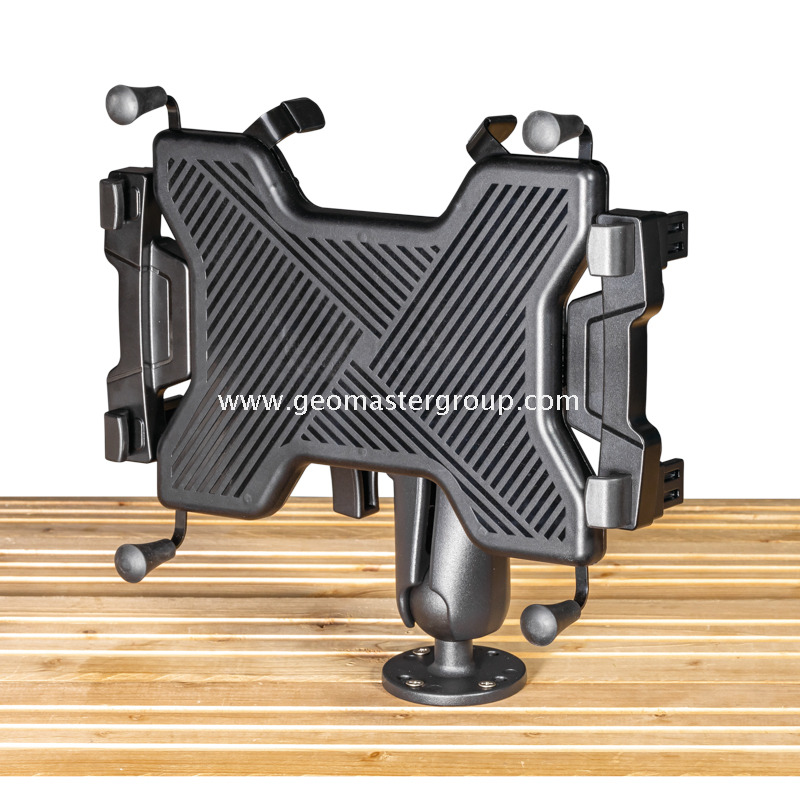 Base ronde pour une tablette robuste