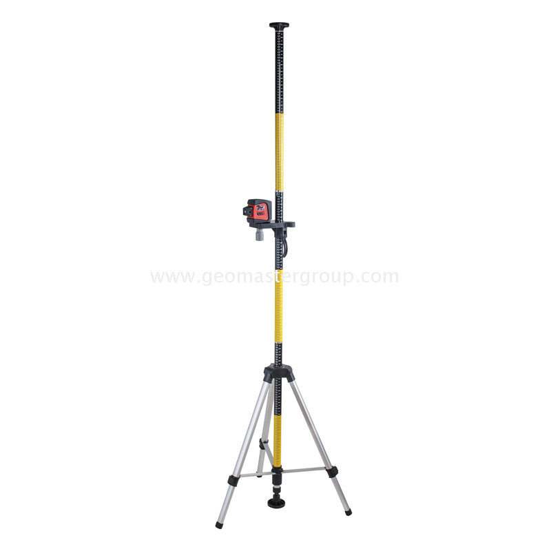 Poteau de support laser