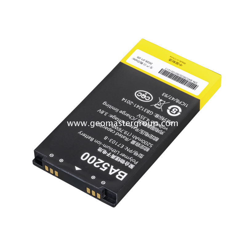 Batterie d'arpentage au lithium (3,8 V, 5,2 Ah, 19,76 Wh)
