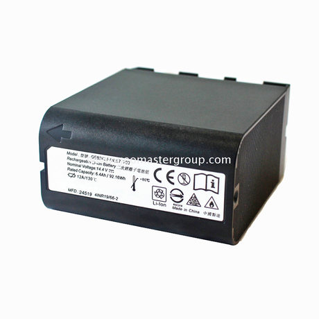 Batterie d'arpentage au lithium (14,4 V, 6,4 Ah, 92,16 Wh)