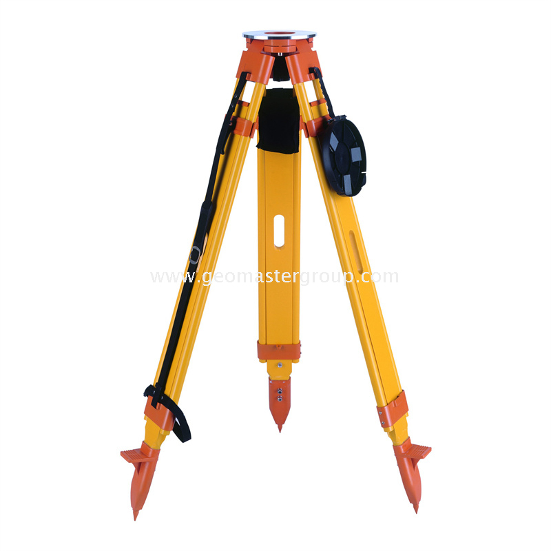 Trépied en bois (tête ronde, leviers rapides)